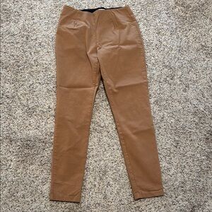 Calvin Klein flat front stretch crop trousers (pull on)